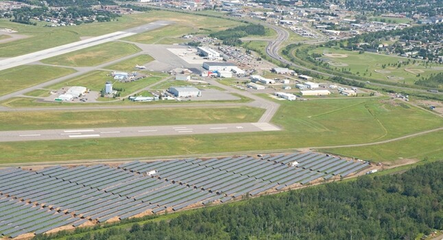 Thunder Bay Airport solar park