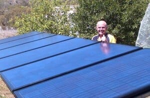 Tindo solar panels first installation Adelaide