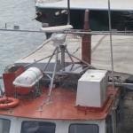 Solar Panel on a Boat in Vanuatu