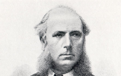 Portrait of English electrical engineer, Willoughby Smith