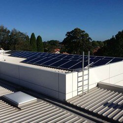 Willoughby Uniting Church NSW solar array