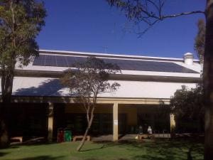 Solar energy installation at Murdoch University, Perth. Taken by Angus Gemmell